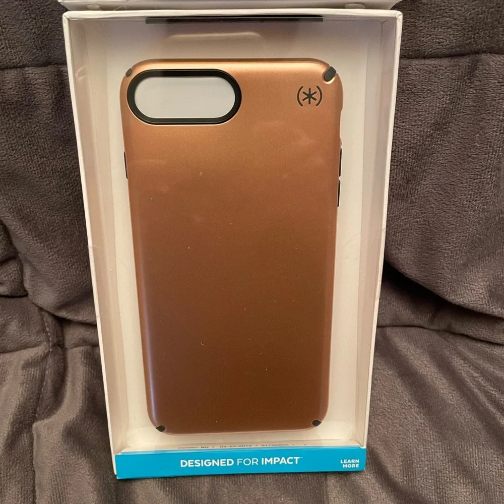 Speck presidio metallic case for iPhone 6s Plus, 7 Plus, 8 Plus-metallic rose